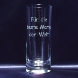Longdrinkglas 405ml "Für die beste Mama der Welt"